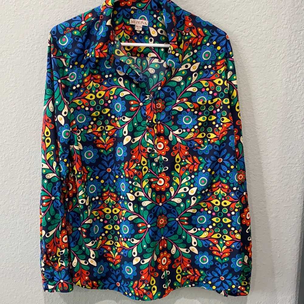 Merona printed shirt